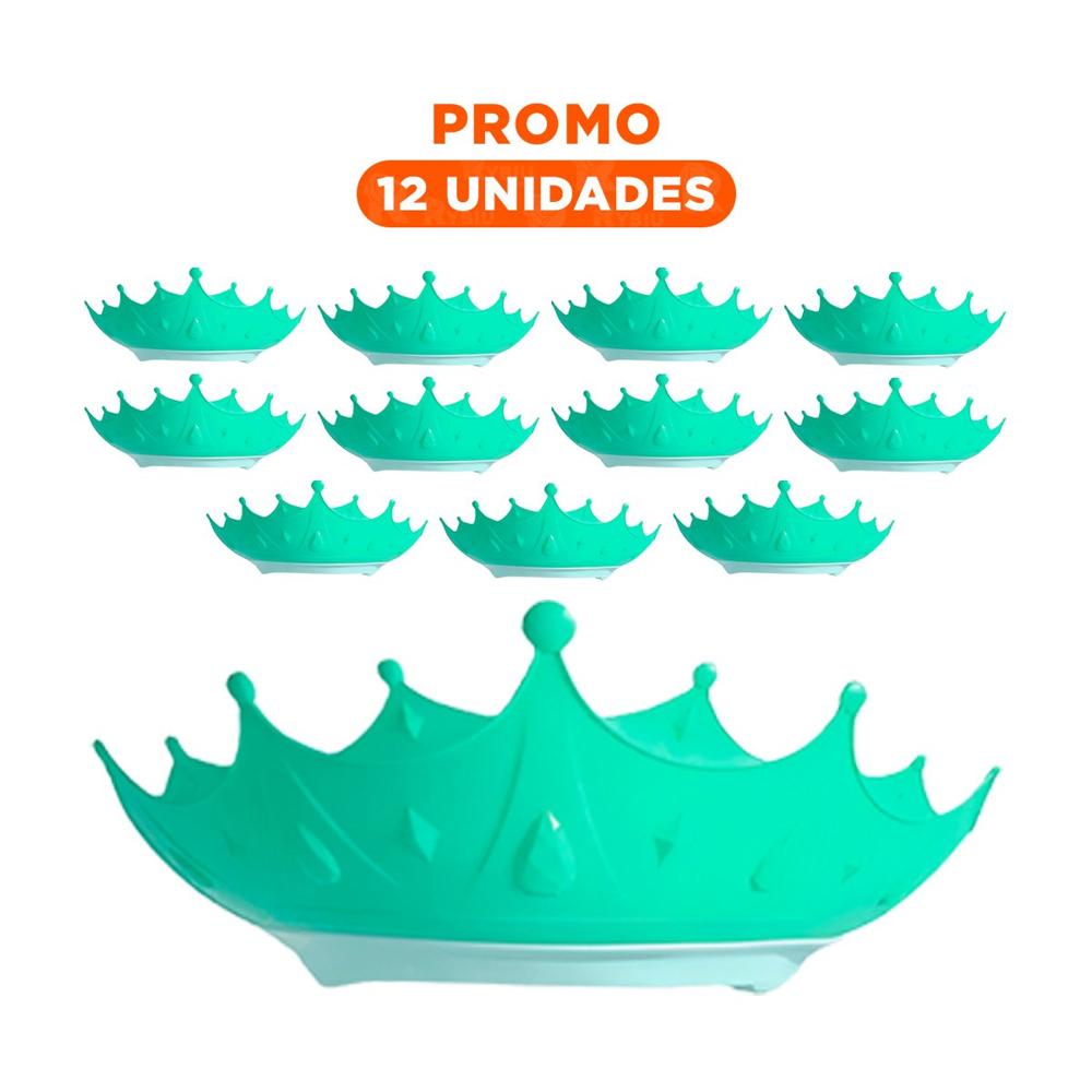 Pack12 Protector Infantil Tipo para Uso de Ducha en Color Verde Agua Y+Regalo Sticker Pack12 Protector Infantil Tipo para Uso de Ducha en Color Verde Agua Y+Regalo Sticker