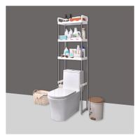 Estructura para aseo 3 niveles plastico con estilo ondas para organizacion Y+Papel Regalo