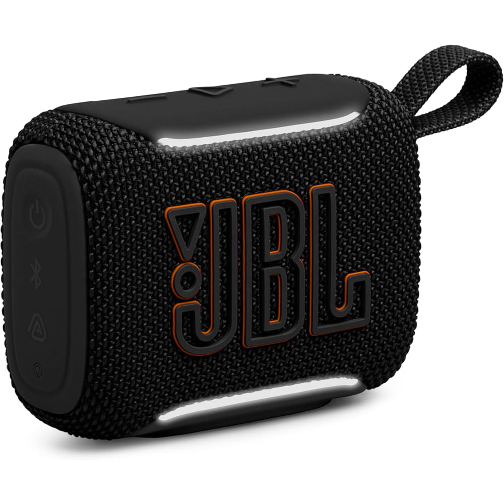 Parlante Bluetooth JBL Go 5 Portátil Waterproof IP68 Sonido Pro Iluminación LED Negro