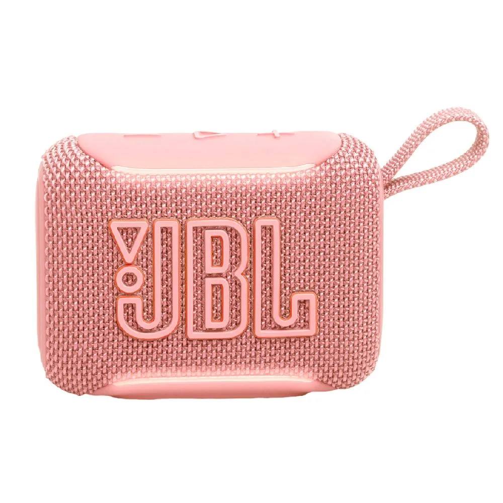 Parlante Bluetooth JBL Go 5 Portátil Waterproof IP68 Sonido Pro Iluminación LED Rosa