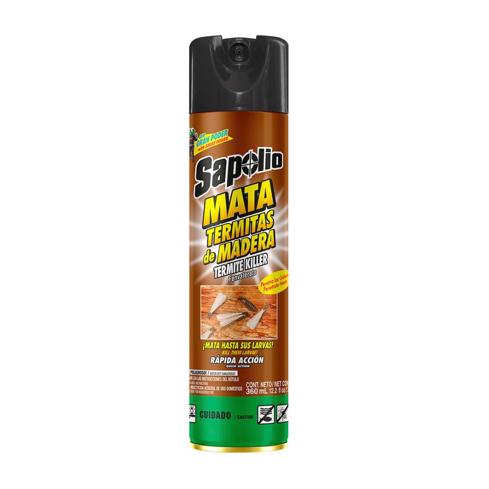 Insecticida Spray Mata Termitas Sapolio 360 ml