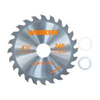 Disco de sierra circular 115mm x 24d Werken