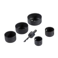 Kit de sierras copa y adaptador 6 piezas Makita