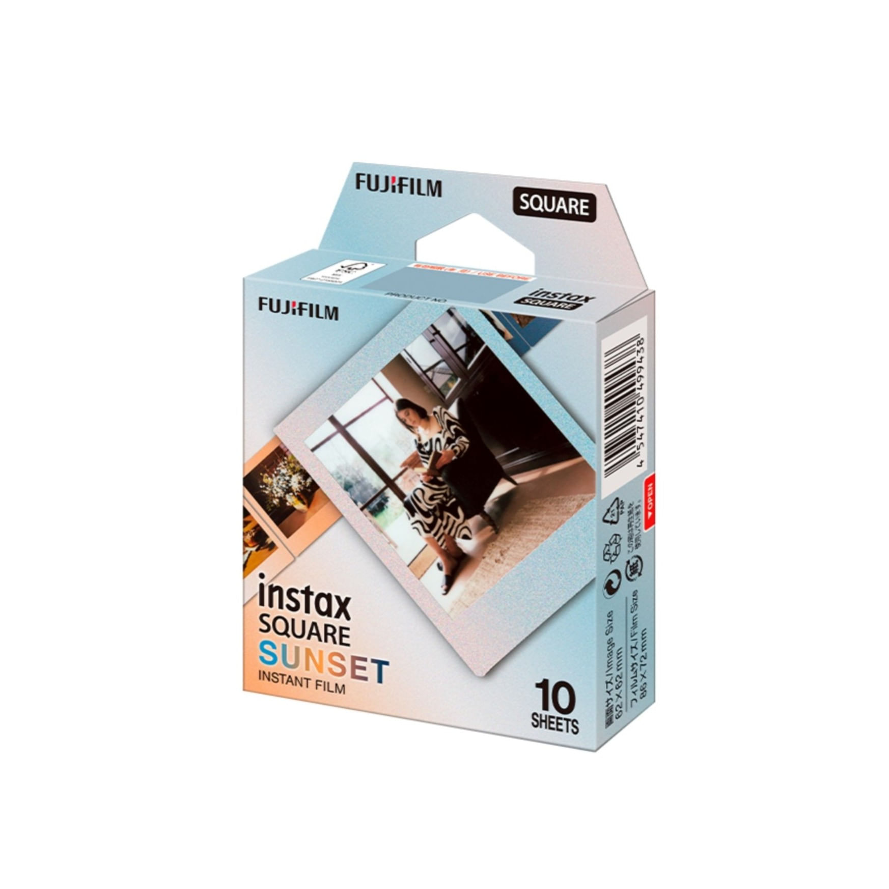 Película Instantánea FUJIFILM Instax SQUARE Sunset x 10 Hojas - Fotos