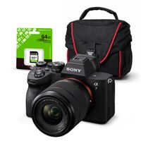 Cámara Sony Alpha a7 IV Full Frame Mirrorless y Lente 28-70mm II y Kit Básico