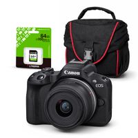 Cámara Mirrorles EOS R50 y Lente RF S 18 45mm y Kit Básico