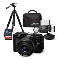 Cámara Mirrorless EOS R50V y Lente RF-S 14-30mm f45-63 IS STM y Kit Ultimate