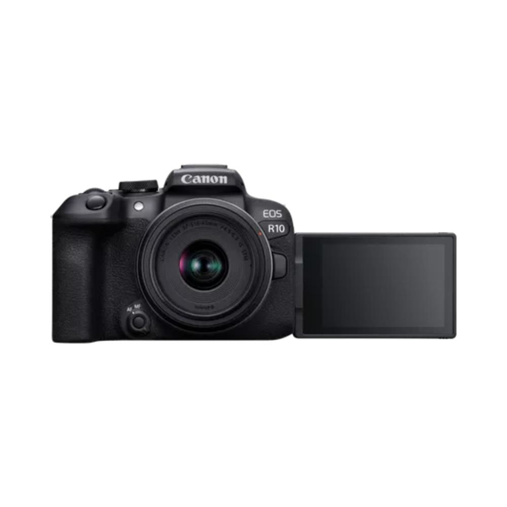 Cámara Canon EOS R10 y Lente RF-S 18-45mm y Kit | Promart.pe - Promart