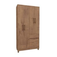 Ropero Aruba 5 Puertas 1 Cajón MDP Freijo