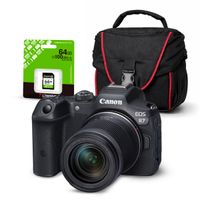 Cámara Canon EOS R7 y  Lente RF-S 18-150mm y Kit Básico de Accesorios  N