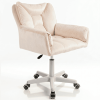Silla de Escritorio Buckingham Vanity Beige Crema