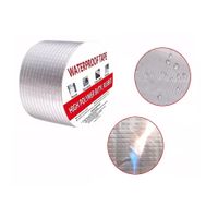 Cinta X 3 UND  Impermeable De Butilo Y Aluminio 5 Cm X 5 Mt Para Toldo Y Techo