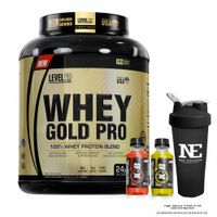 LEVEL PRO WHEY GOLD PRO 5.5 LIBRAS VANILLA CREME + SHAKER