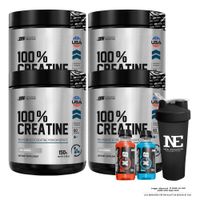 COMBO UNIVERSE NUTRITION - 4 100% CREATINE 150 GR. + SHAKER