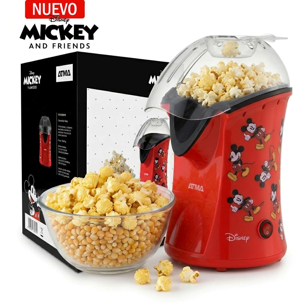 Pop Corn Maker Canchita Sin Aceite Atma Disney