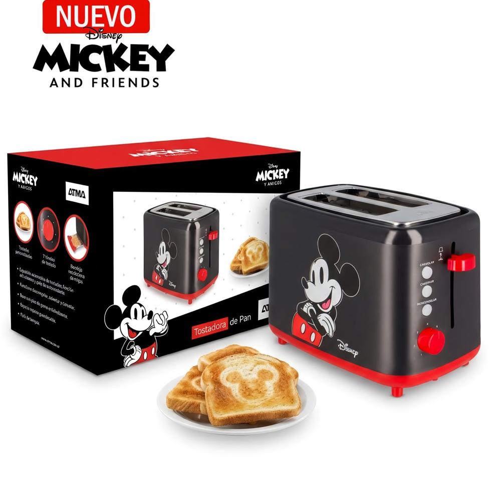 Tostadora Eléctrica Atma Disney Diseño Mickey