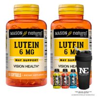 COMBO VITAMINAS MASON NATURAL - 2 LUTEÍNA 6 MG (60 SOFTG) + SHAKER