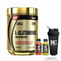 LEVEL PRO GLUTAMINE 500 GR. + SHAKER