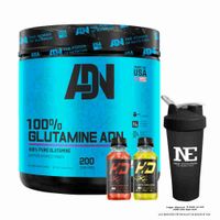 ADN NUTRITION 100% GLUTAMINE ADN 500 GR. NATURAL + SHAKER