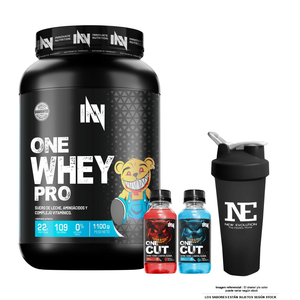 INNOVATE NUTRITION ONE WHEY PRO 1.100 KG. CHOCOLATE + SHAKER