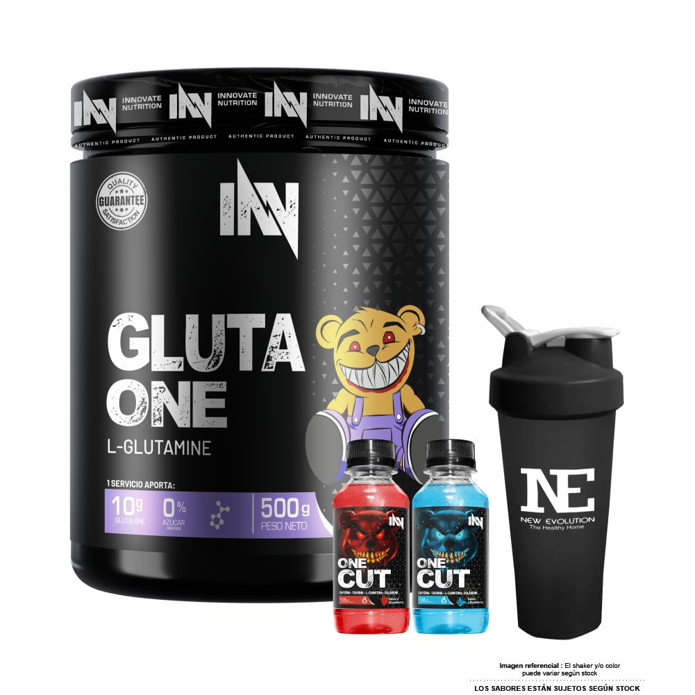INNOVATE NUTRITION GLUTA ONE 500 GR. + SHAKER