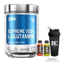 SUPREME NUTRITION SUPREME 100% GLUTAMINE 500 GR. + SHAKER