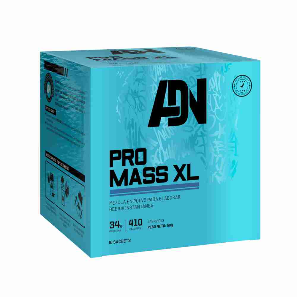 ADN NUTRITION PRO MASS XL CAJA 10 UNID. COOKIE