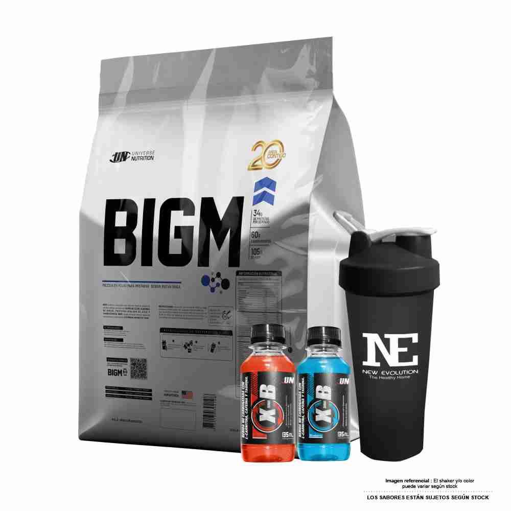 UNIVERSE NUTRITION BIGM 5 KG. COOKIE + SHAKER