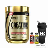 LEVEL PRO CREATINE 250 GR. + SHAKER