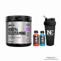 UNIVERSE NUTRITION 100% GLUTAMINE 500 GR. + SHAKER