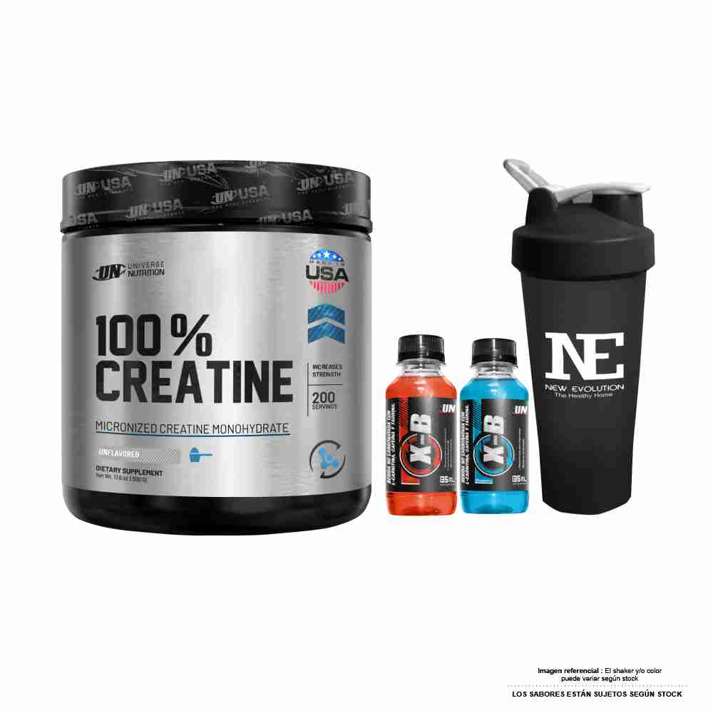 UNIVERSE NUTRITION 100% CREATINE 500 GR. + SHAKER