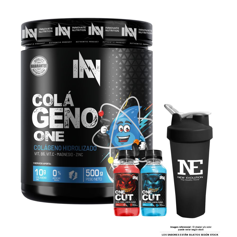 INNOVATE NUTRITION COLÁGENO ONE 500 GR. SANDÍA + SHAKER