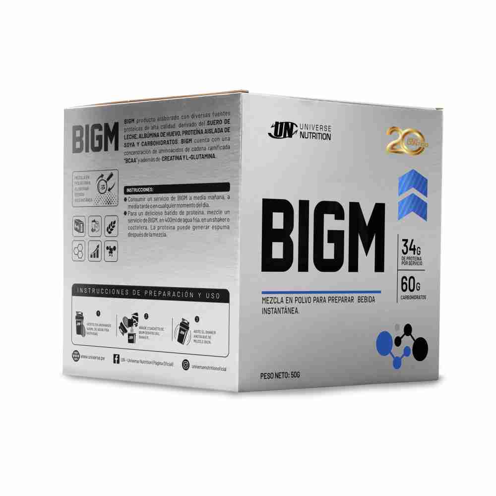 UNIVERSE NUTRITION BIGM CAJA 10 UNID. COOKIE