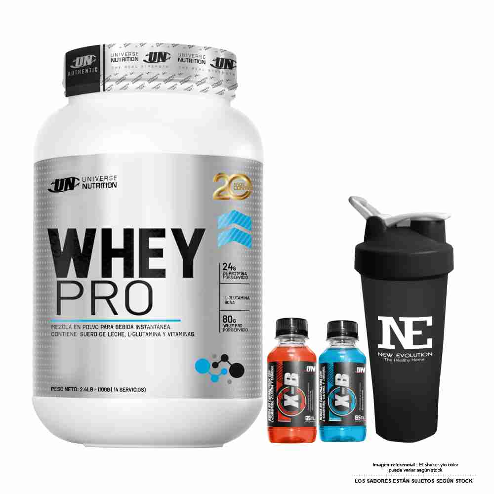 UNIVERSE NUTRITION WHEY PRO 1.100 KG. COOKIE + SHAKER
