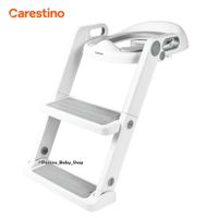 Asiento Reductor de Inodoro con Escalera -PEKIN V2- Gris PEKINV2-001