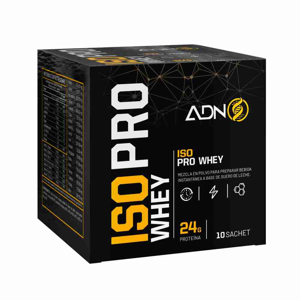 ADN NUTRITION ISO PRO WHEY CAJA 10 UNID. COOKIE