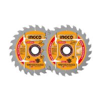 Set Hojas De Sierra Tct Ultrafinas 2pzs Ingco Carpintería