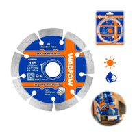 Disco Diamantado 4 1/2' 115mm Corte Seco/humedo WADFOW -  Wdc1k02