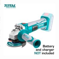 AMOLADORA ANGULAR 20v 4½ INALÁMBRICO INDUSTRIAL TOTAL - TAGLI1151