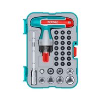 PUNTAS 31PZS MAGNETICO CRV + ATORNILLADOR RACHET TACSD30316