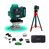 Nivel Laser 4d 360° 16 Lineas Led Biyoti + Tripode 1.3m
