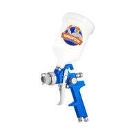 Pistola Para Pintar 14mm Con Depósito 600ml Alta Precisión