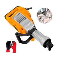 Martillo Demoledor Ingco 1700w 50j + Guante Protector