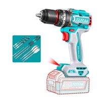 Taladro Percutor 20V Bl 96Nm Total Inalámbrico Tidli209681