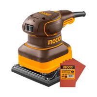 Lijadora Orbital Eléctrica 240w 14000rpm + 5 Lijas + Accesorios