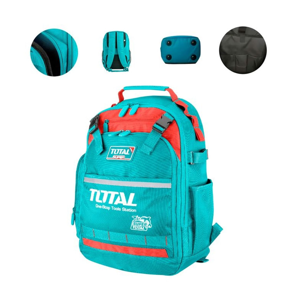 Mochila Porta Herramientas Máx8 Kg Bolsillos Exterinter