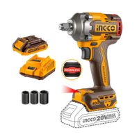 Llave Impacto Inalámbrica 400nm Brushless + 1bat + 1cargador