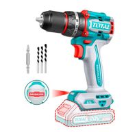 Taladro Percutor 66nm Brushless Chuck Metálico Total TIDLI206681