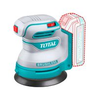 Lijadora Roto Orbital 20v 12000rpm Profesional Total Turquesa 5060 Hz