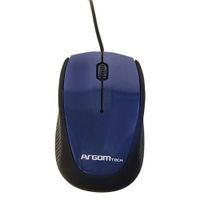 MOUSE ARGOM USB 3D AZUL